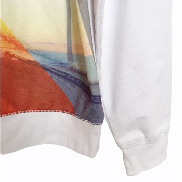 VTG Carbon Palm Tree Graphic Sweatshirt Size XL - Picture 5 of 6